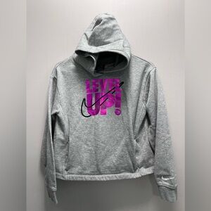Girls Nike 3Brand Level Up Crop Hoodie XL 13 15 years